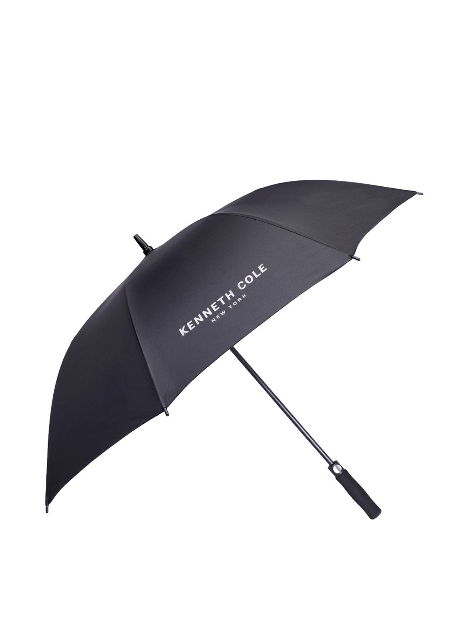 Kenneth Cole New York Automatic Golf UV & Rain Protection Black Umbrella