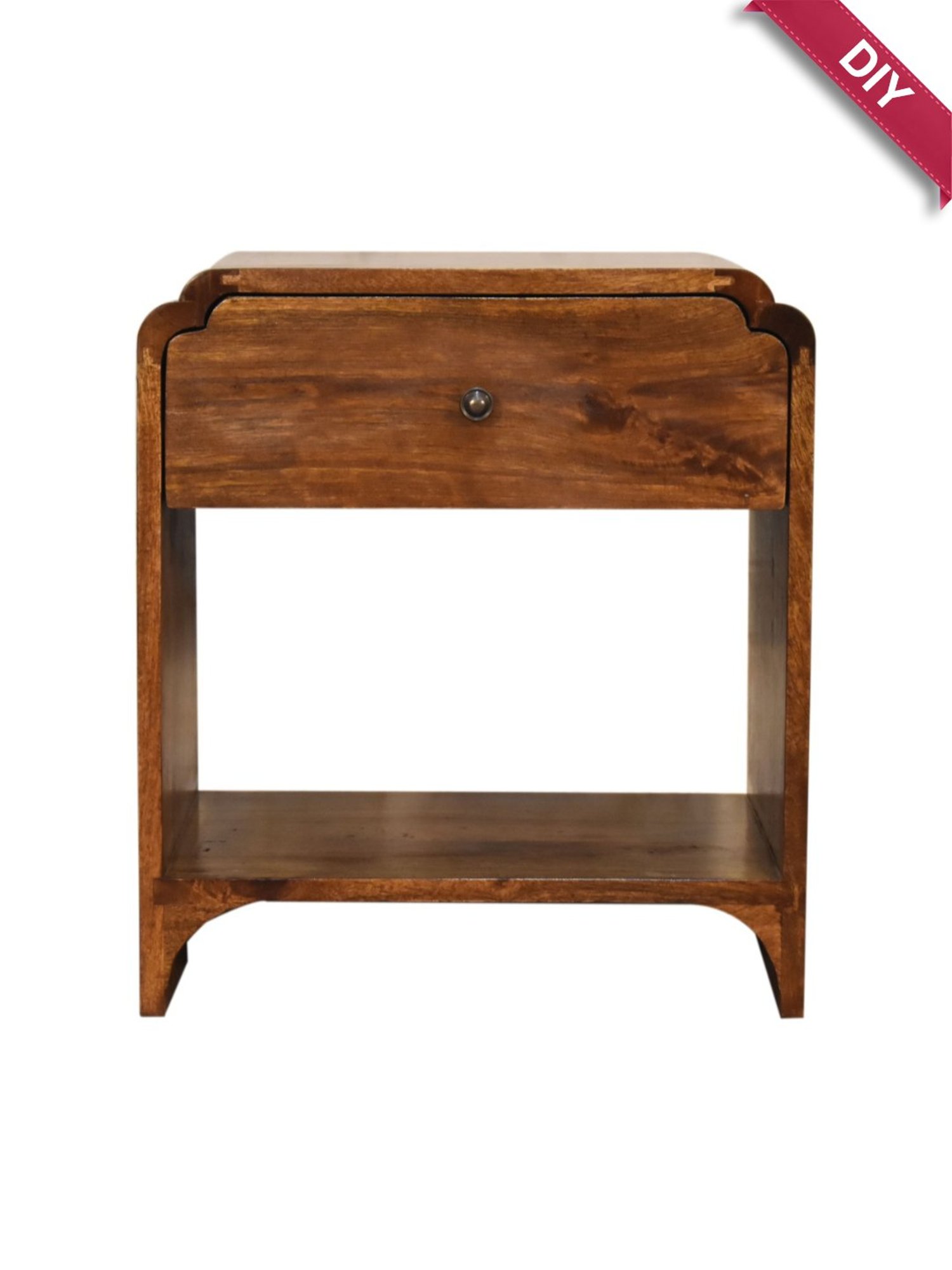 Artisan Furniture Newton Solid Brown Mango Wood Side Table