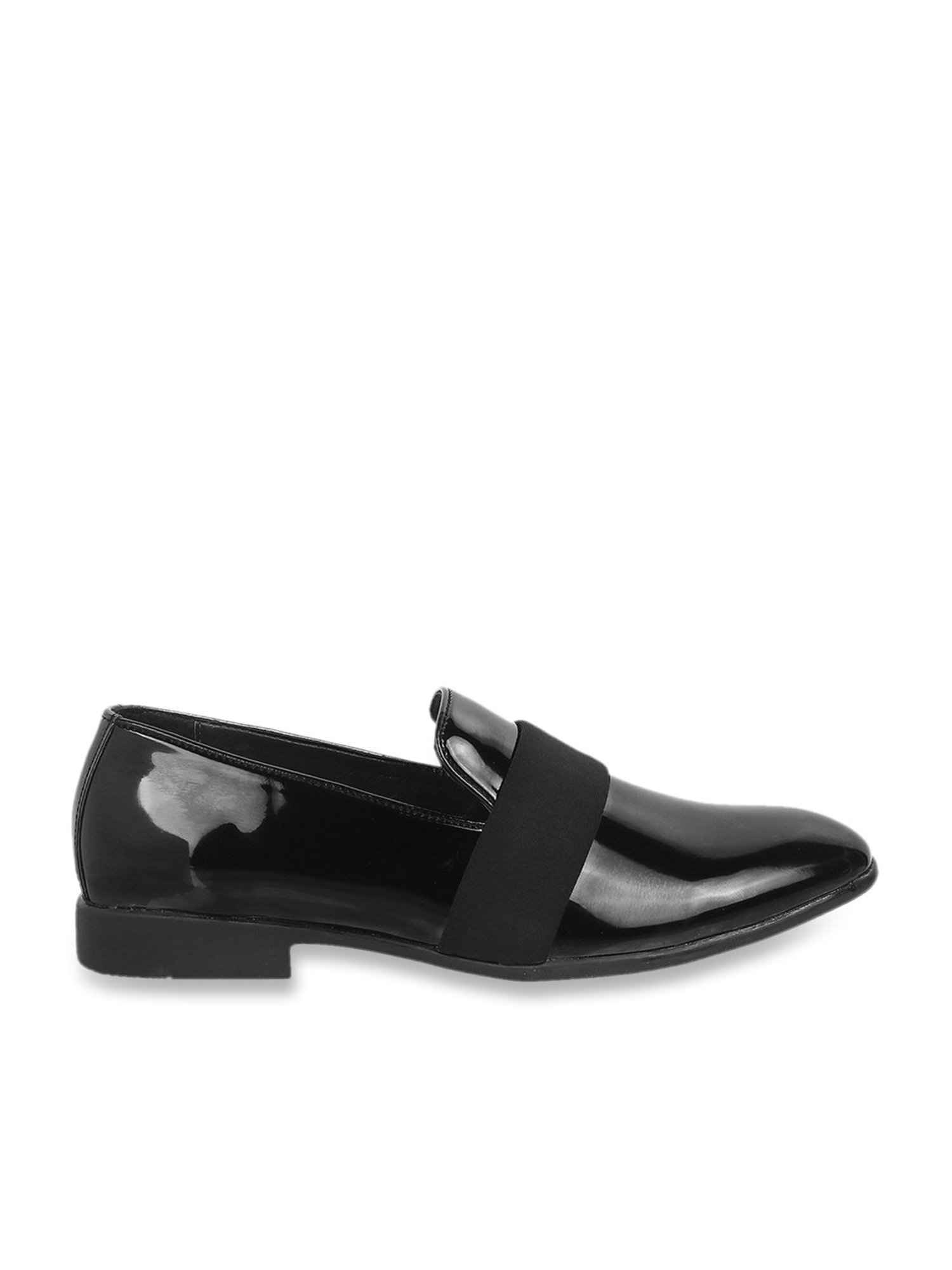 Metro Men's Black Casual Loafers