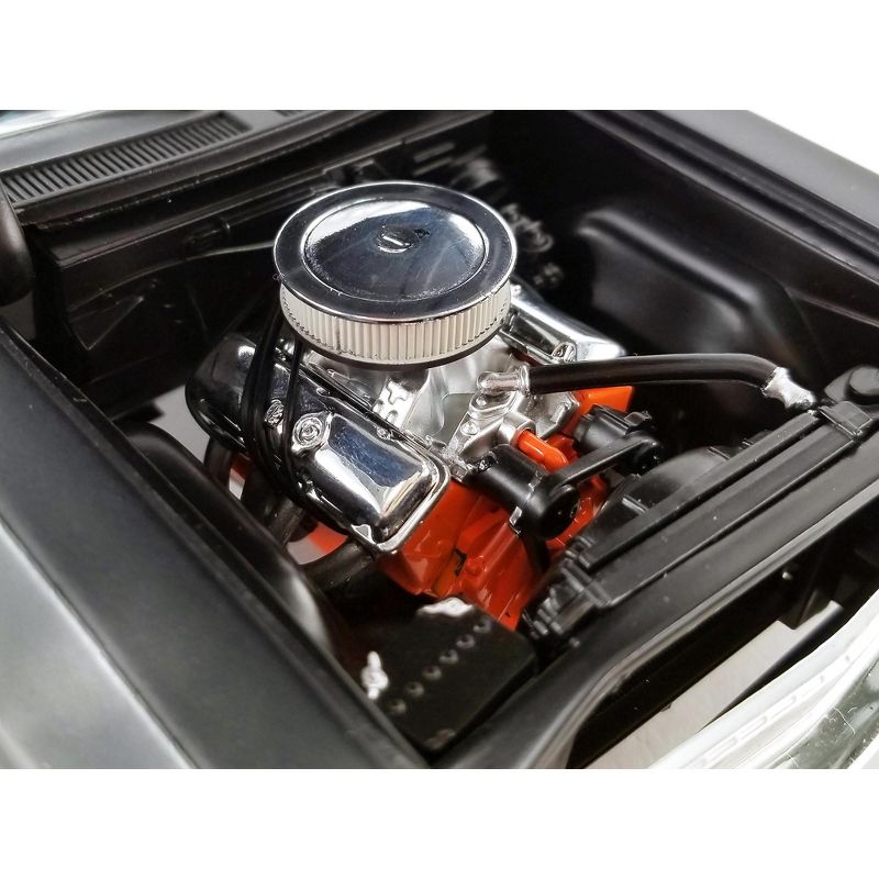 1971 Chevrolet Nova Matt Black "Death Proof" (2007) Movie Limited Edition to 792 pieces Worldwide 1/18 Diecast Model Car by GMP