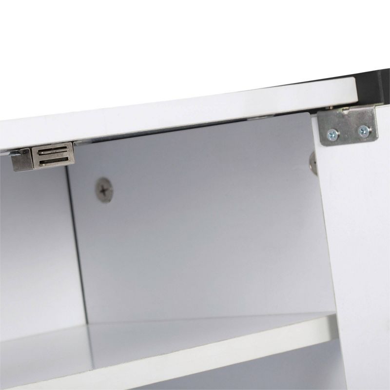 Craft Armoire Charcoal/White - Sew Ready