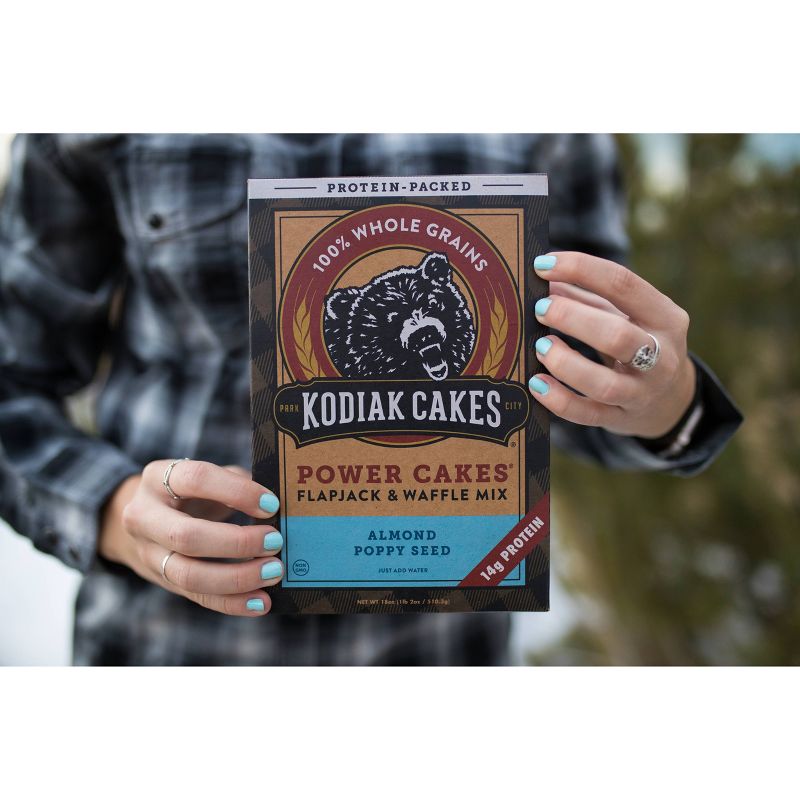 Kodiak Cakes Almond Poppyseed Flapjack & Waffle Mix - 18oz
