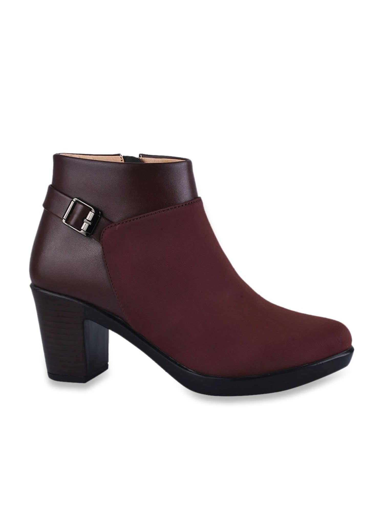 Bata Women's DEMI Brown Booties
