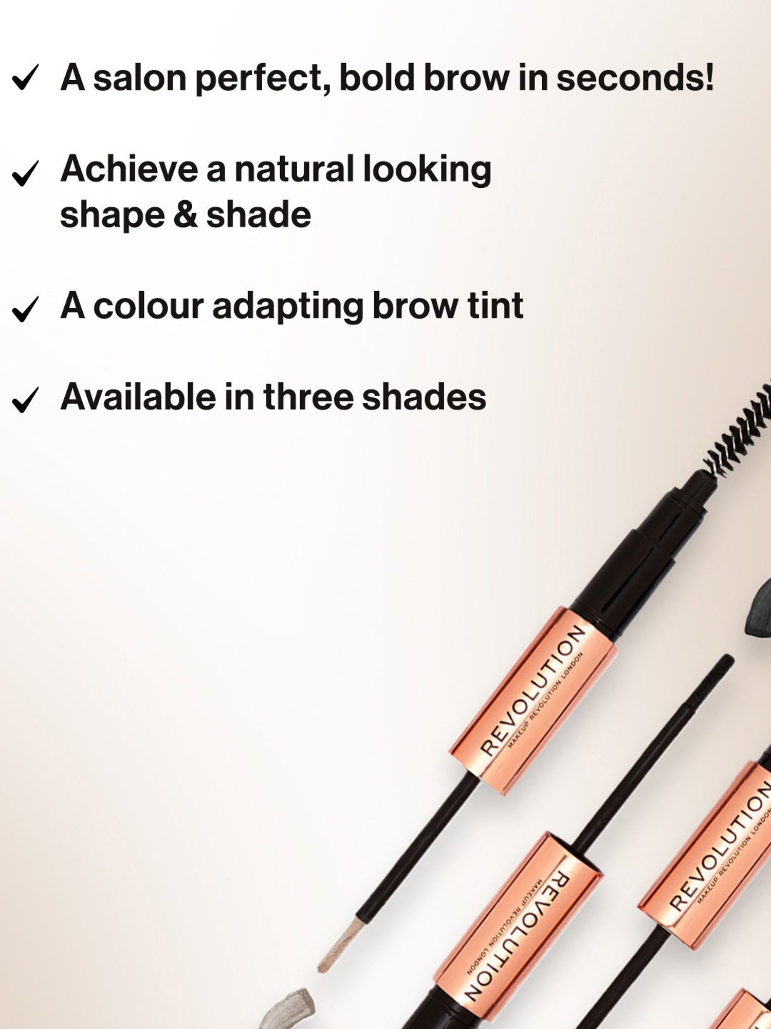 Barry M Brow Wow Pencil & Brush Light-Medium - 1.2 gm