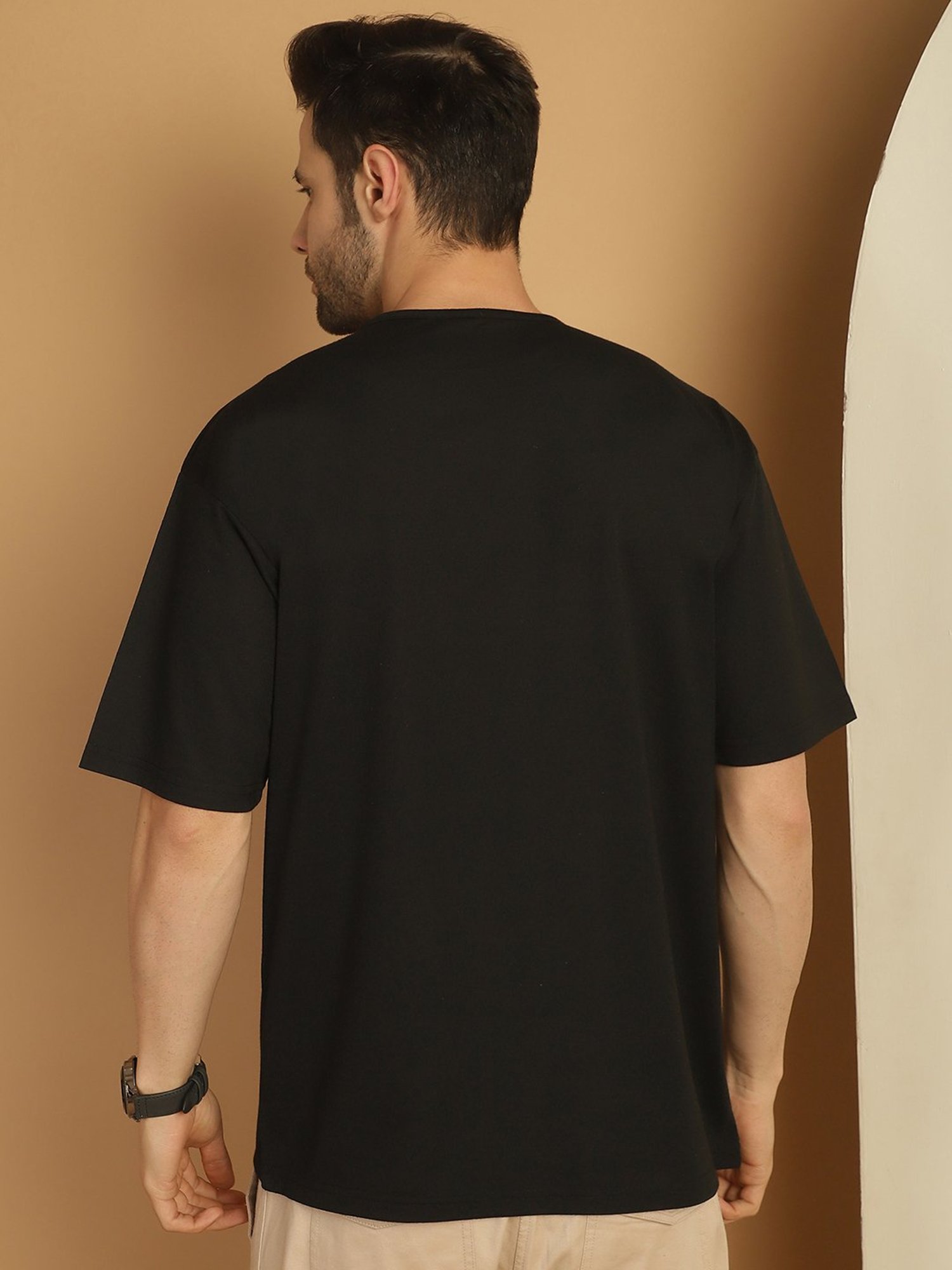 Vimal Jonney Multicolor Regular Fit Printed Crew T-Shirt - Pack of 3