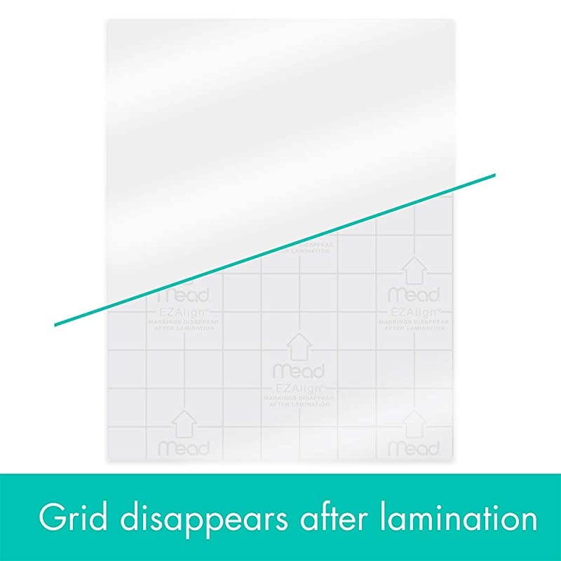 Thermal Laminating Pouches, 8.9 x 11.4-Inches, 3 mil Thick, 100-Pack