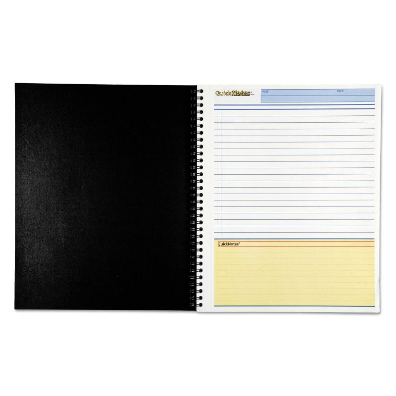 Cambridge Side Bound Guided Business Notebook QuickNotes 11 x 8 1/2 80 Sheets 06066