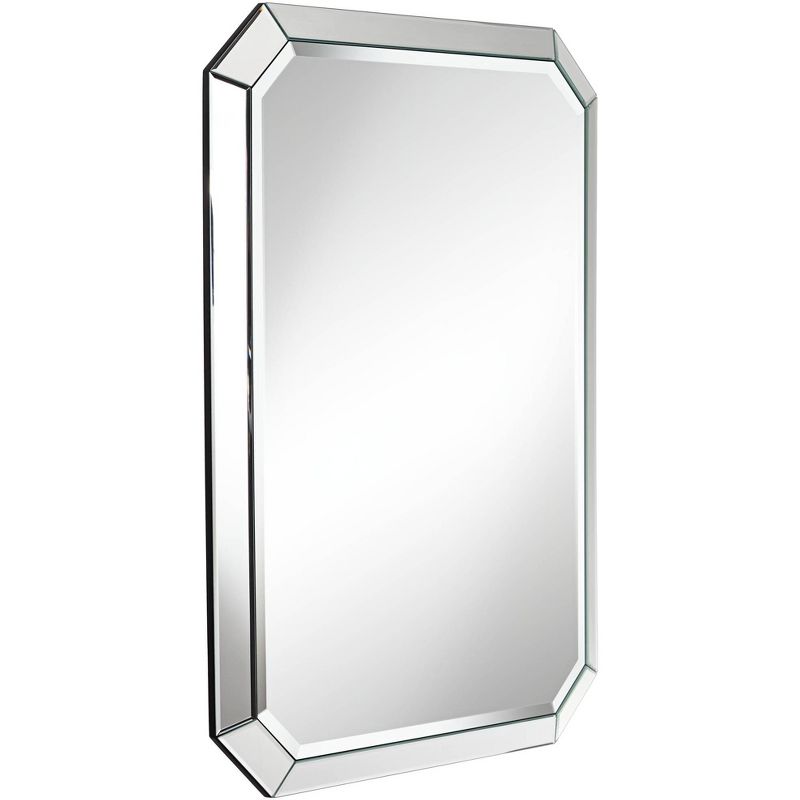 Noble Park Bevel Mirror Edge 28" x 40" Rectangular Wall Mirror