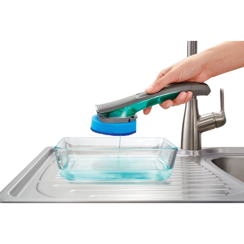 Scotch-Brite Advanced Soap Control Non - Scratch Scrubber Dishwand