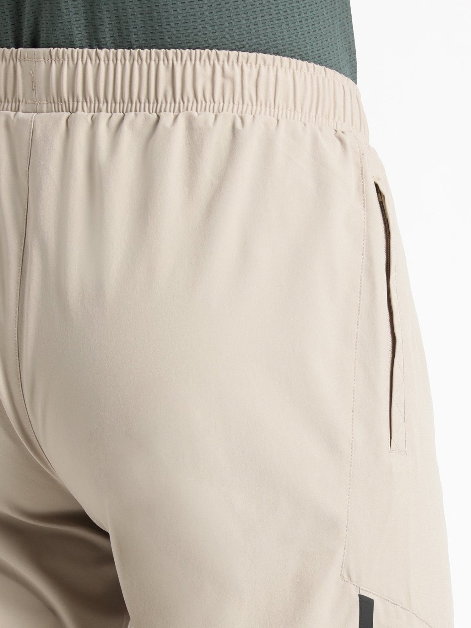 Wildcraft Khaki Regular Fit Printed Trackpants