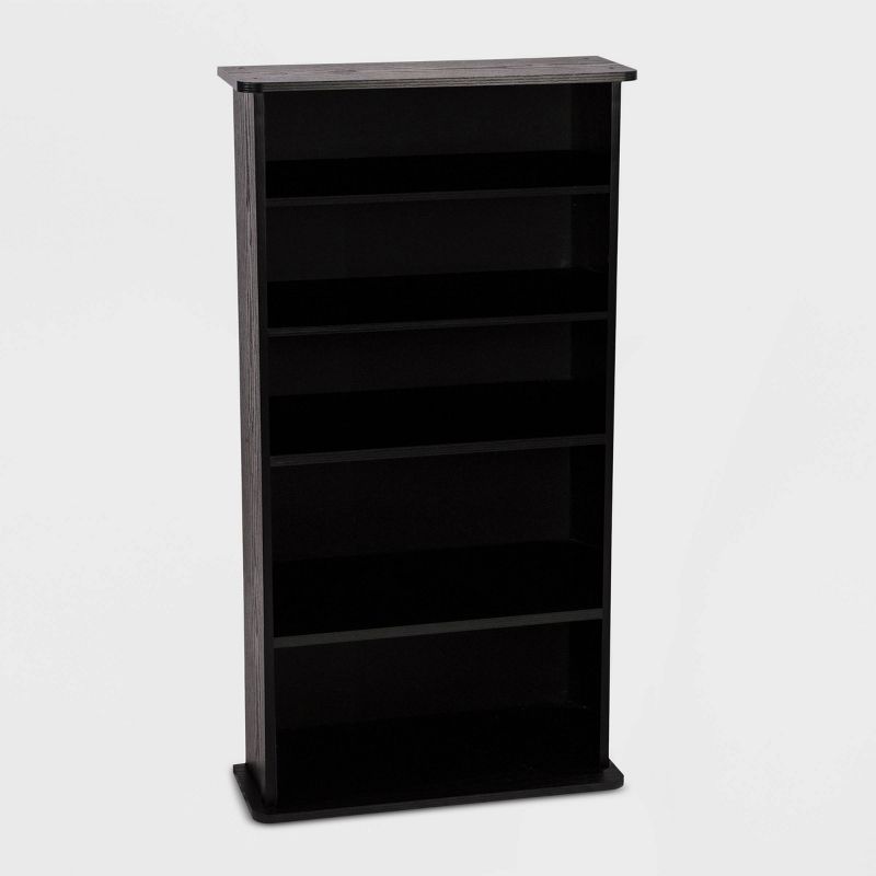 Drawbridge Multimedia Storage Rack Black - Atlantic