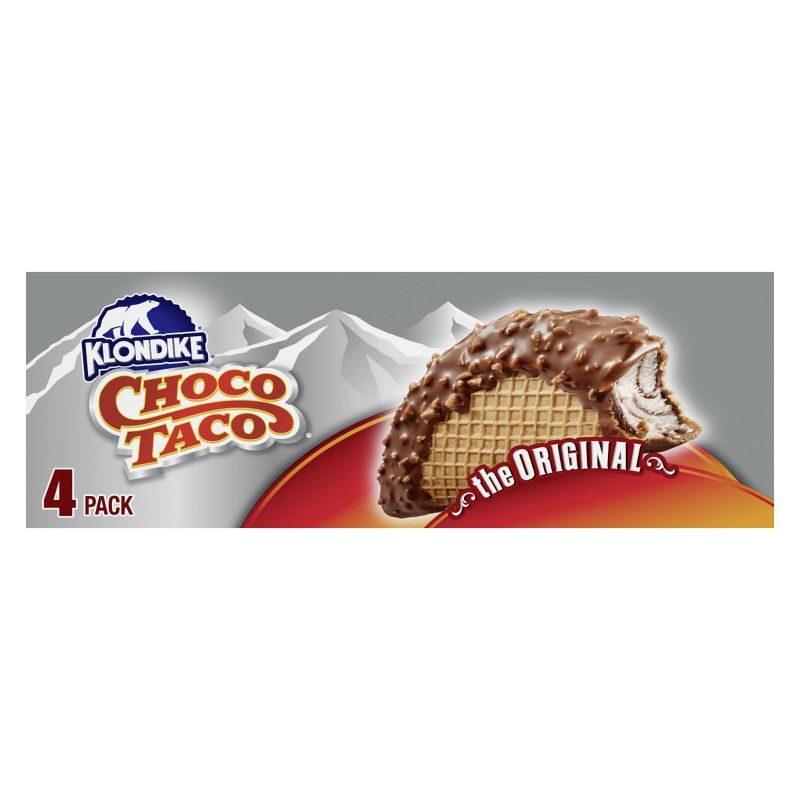 Klondike Original Choco Taco Ice Cream Dessert - 4ct