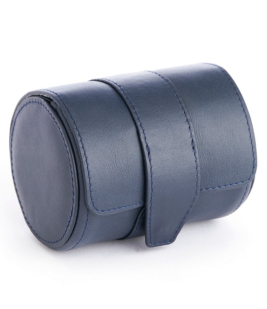 ROYCE New York Single Leather Executive Travel Roll