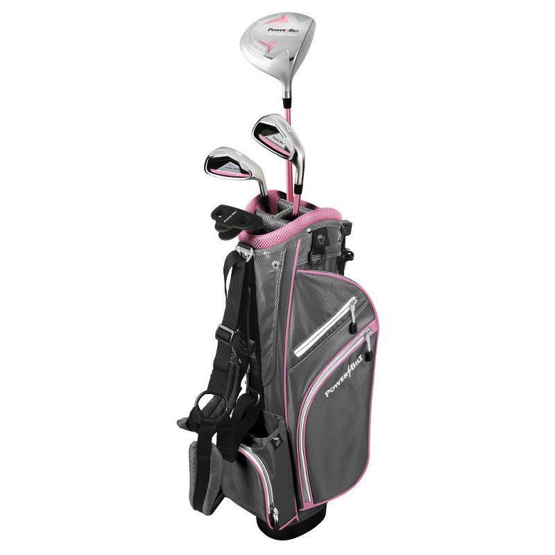 PowerBilt Junior Boys' 3-Club Set Right Hand - Orange (Ages 3-5)