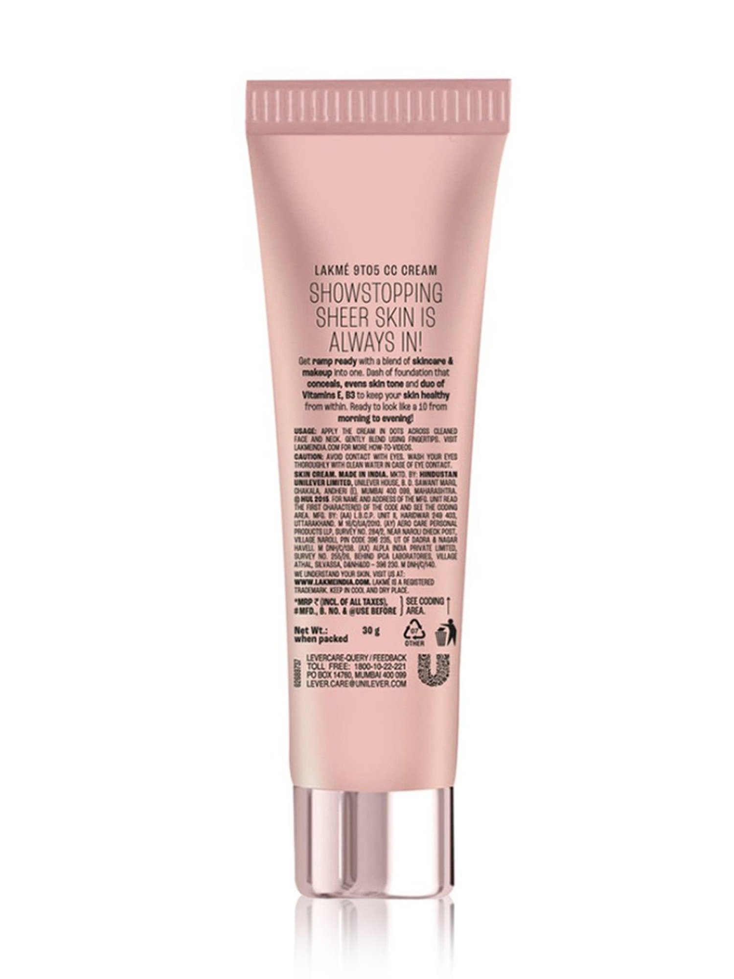 Glam21 All Day Long Lasting BB Cream SPF 30 04 Vanilla - 40 gm