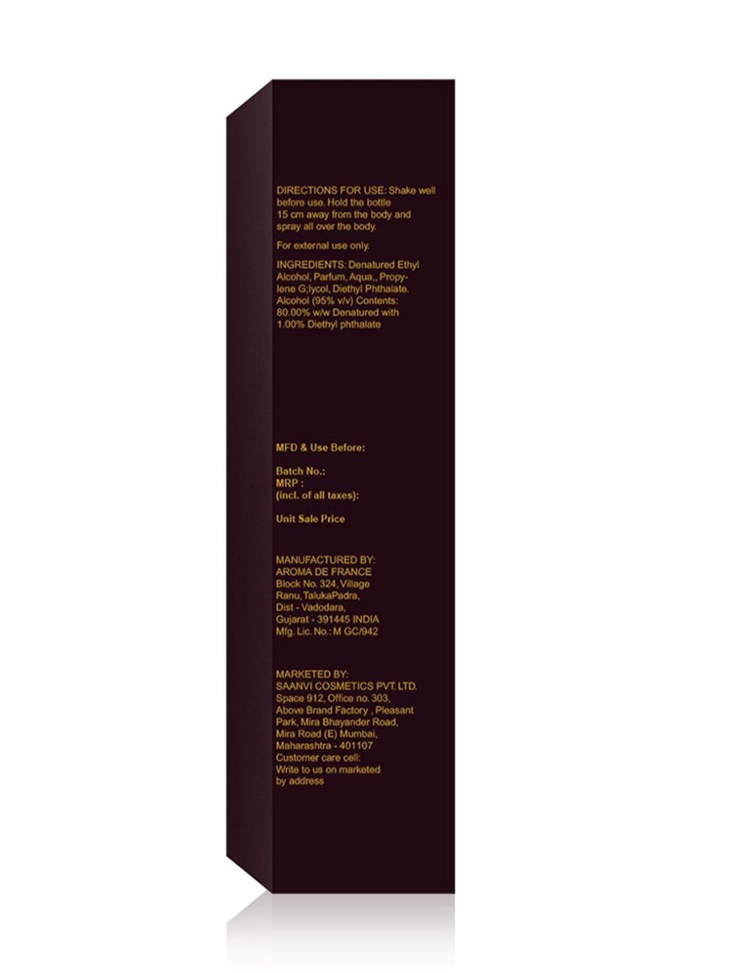 La'French Oud Woody Eau de Parfum - 10 ml