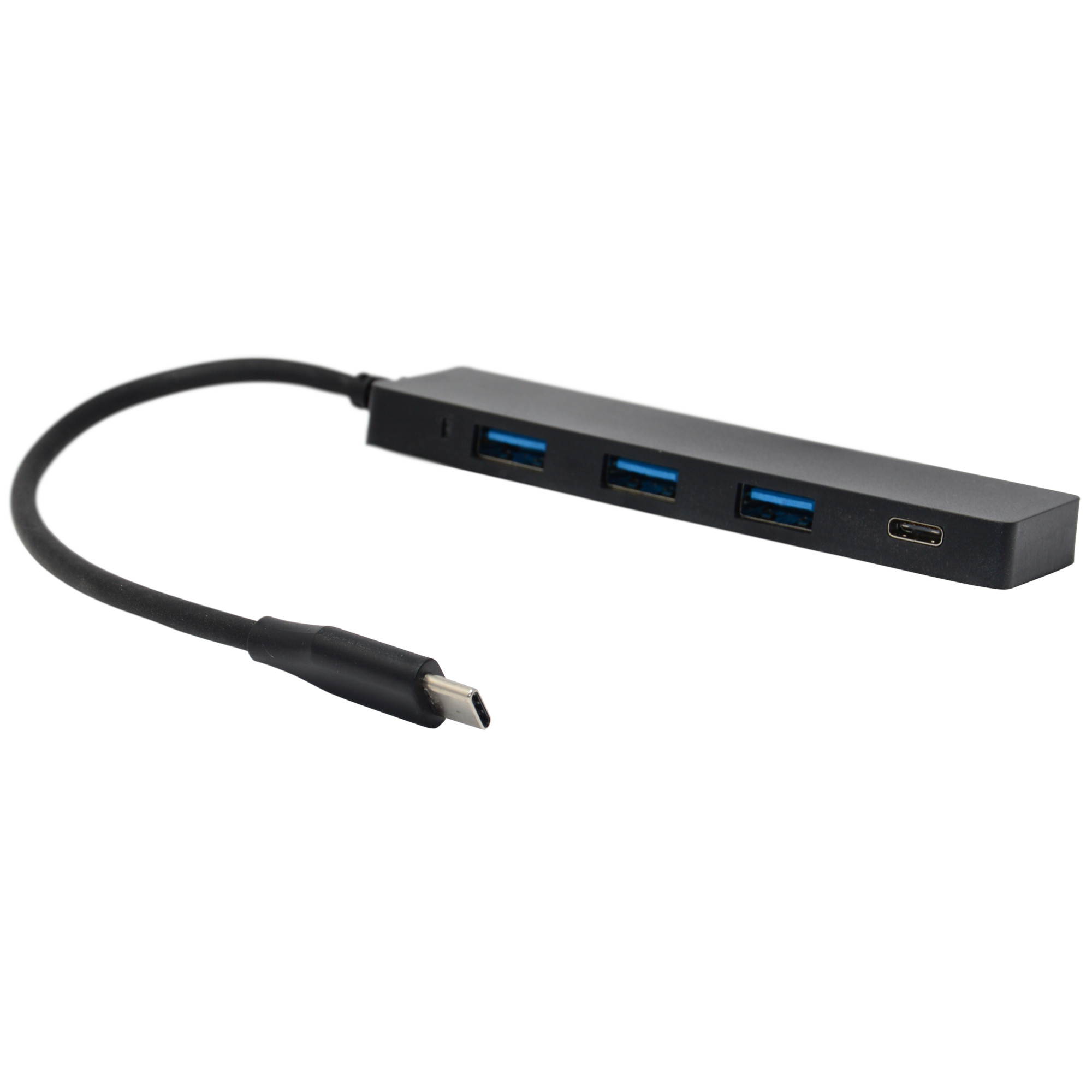 JacobsParts USB C Hub Ultra Slim 4 Port USB 3.1 Adapter with Type-C Female for MacBook Pro 2018 2017, Google Chromebook, Dell XPS, and all other Type C devices