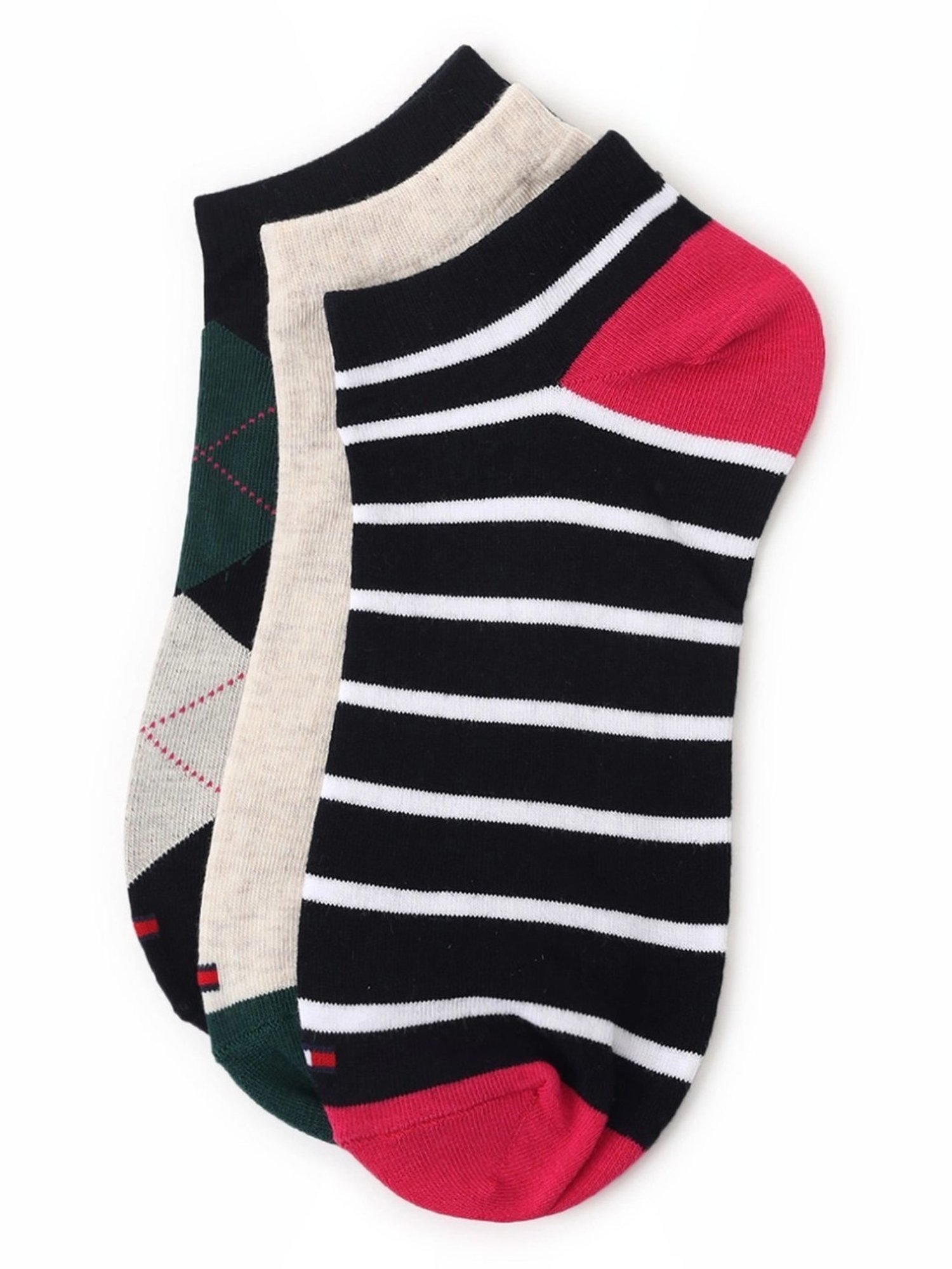 American Eagle Multicolor Printed Socks - Pack of 3