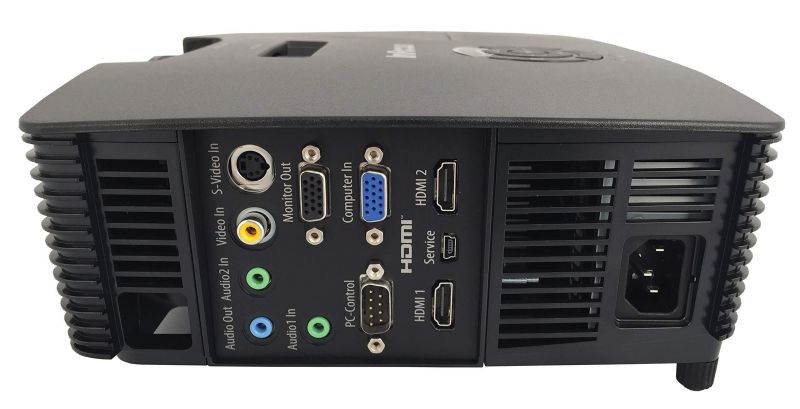 InFocus IN112XA Projector, DLP SVGA 3800 Lumens 3D Ready 2HDMI with Speakers
