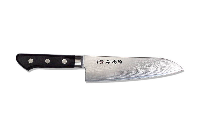 Kanetsune Santoku 180mm With Plywood handle KC-103