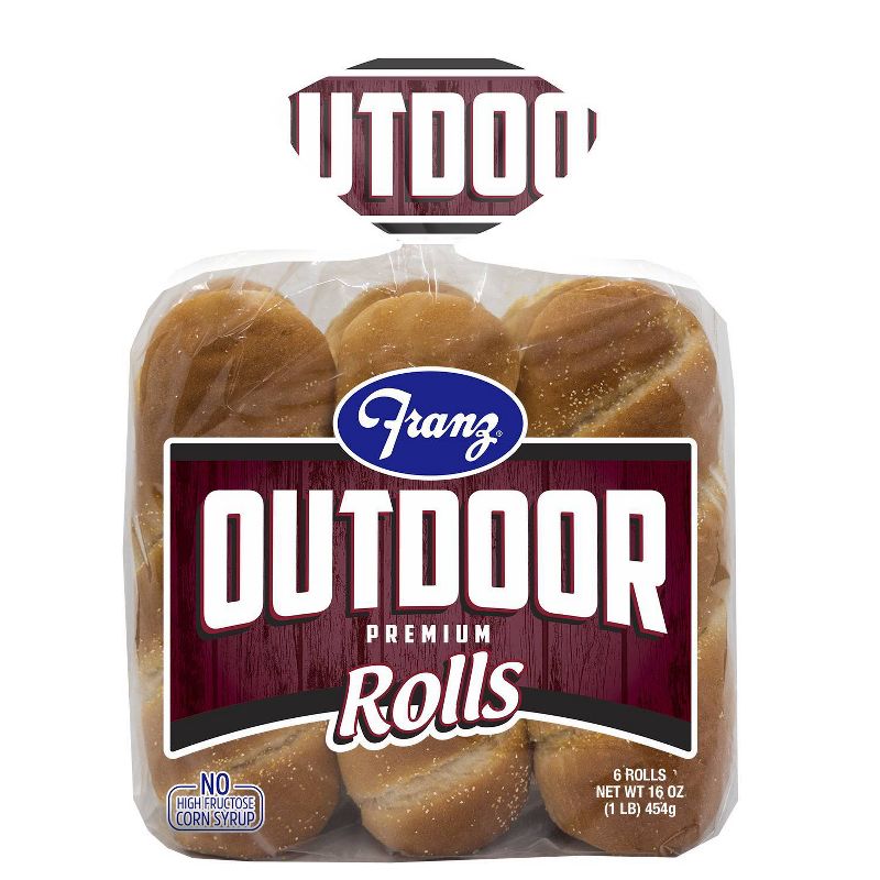 Franz The Original Outdoor Stadium Style Bun - 16oz/6ct