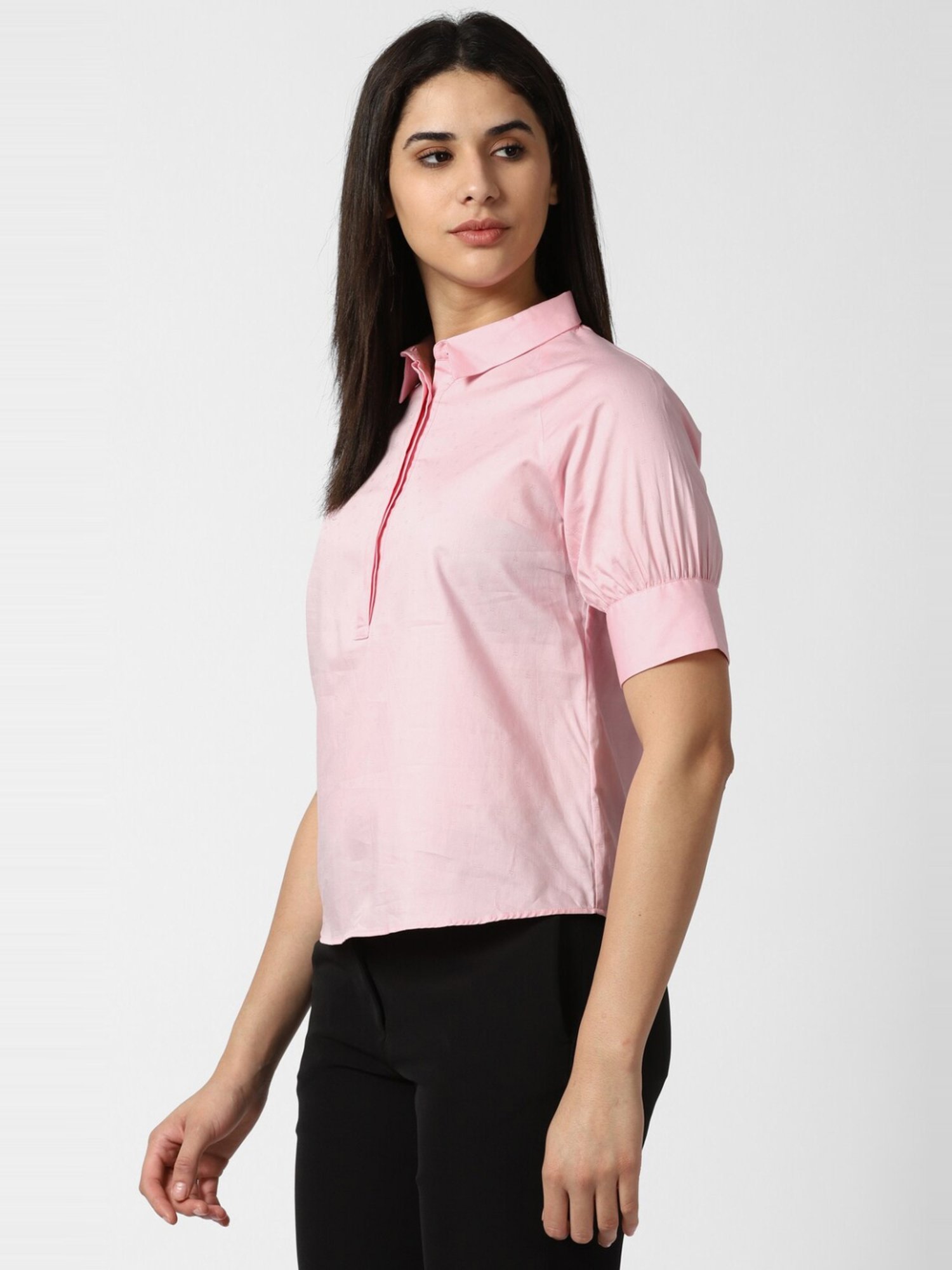 Van Heusen Pink Cotton Top