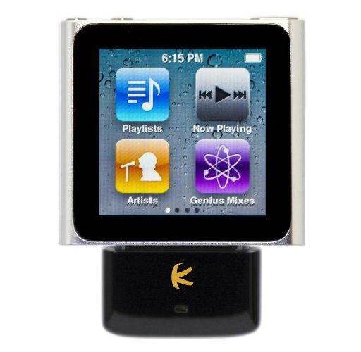 kokkia i10s + aptx luxurious black tiny bluetooth ipod transmitter for ipod/iphone/ipad with apple authentication, delivers cleaner audio with reduced latency to aptx bluetooth stereo receivers.