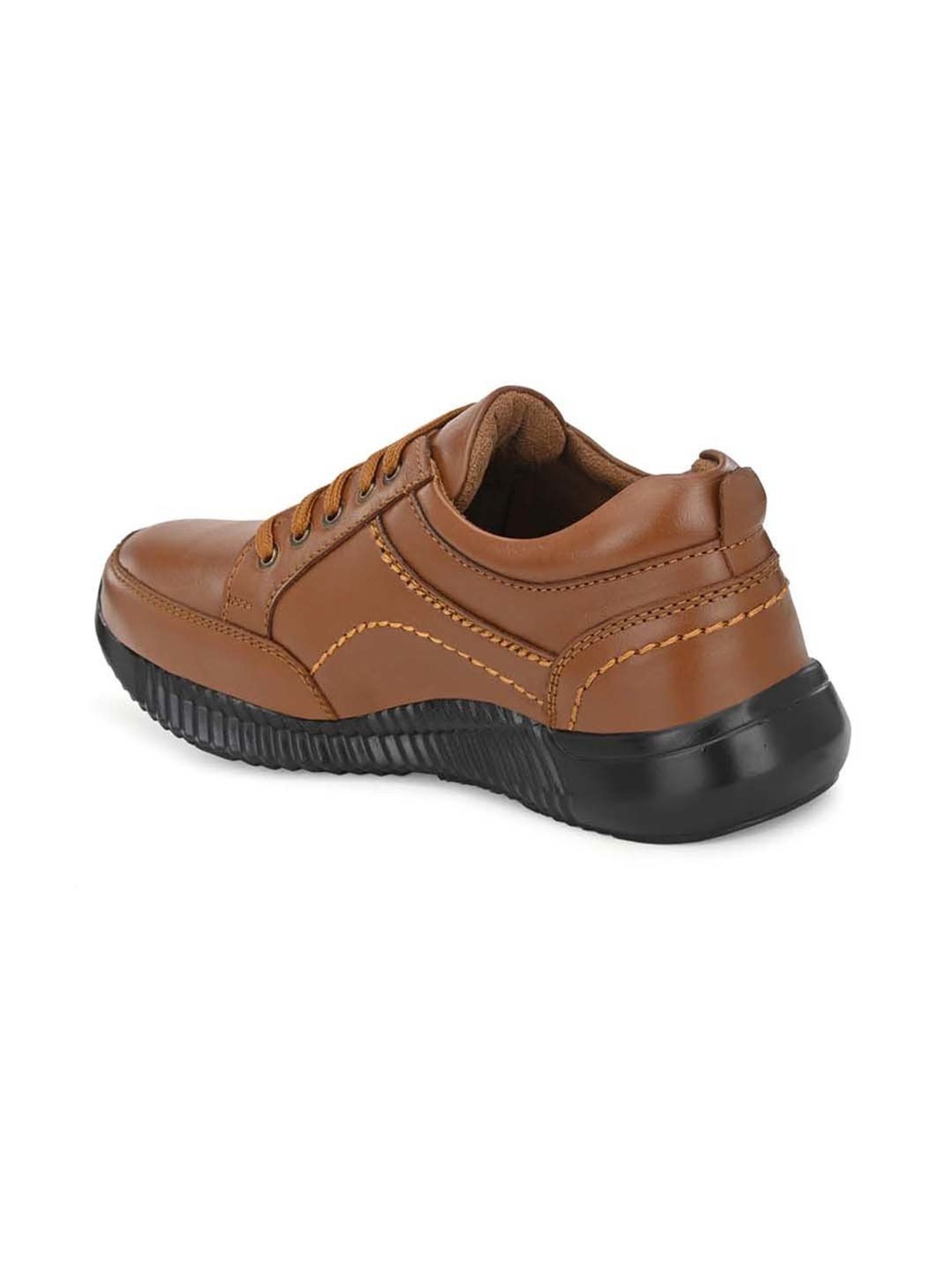 Eego Italy Men's Brown Derby Shoes