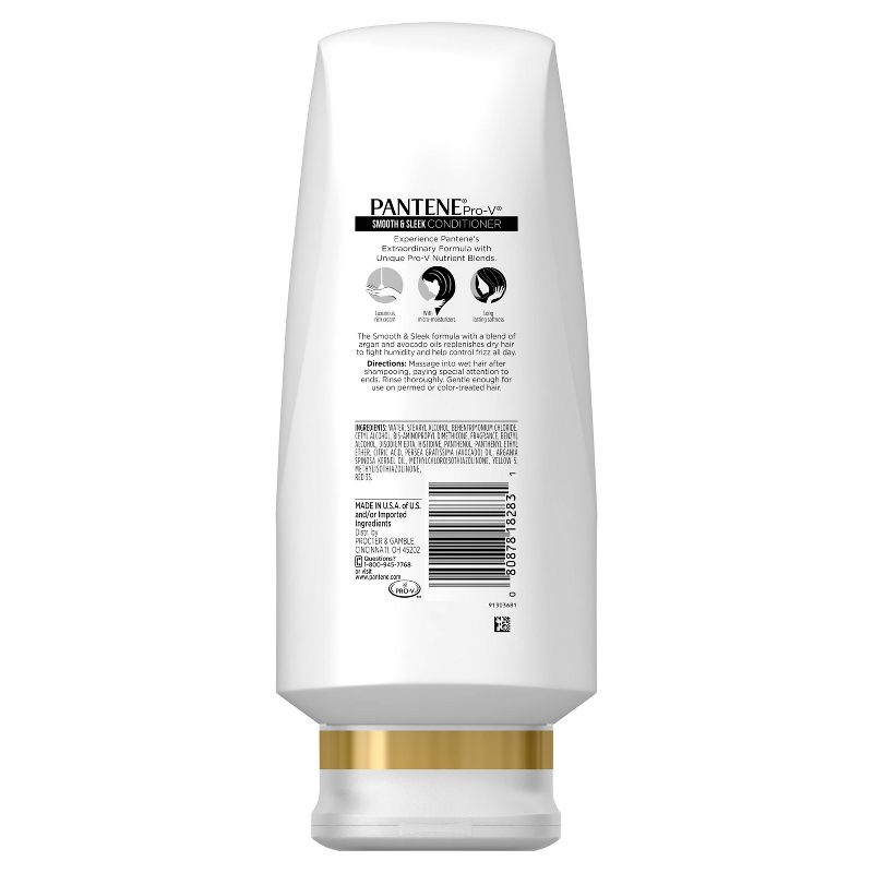 Pantene Pro-V Smooth & Sleek Conditioner - 17.7 fl oz