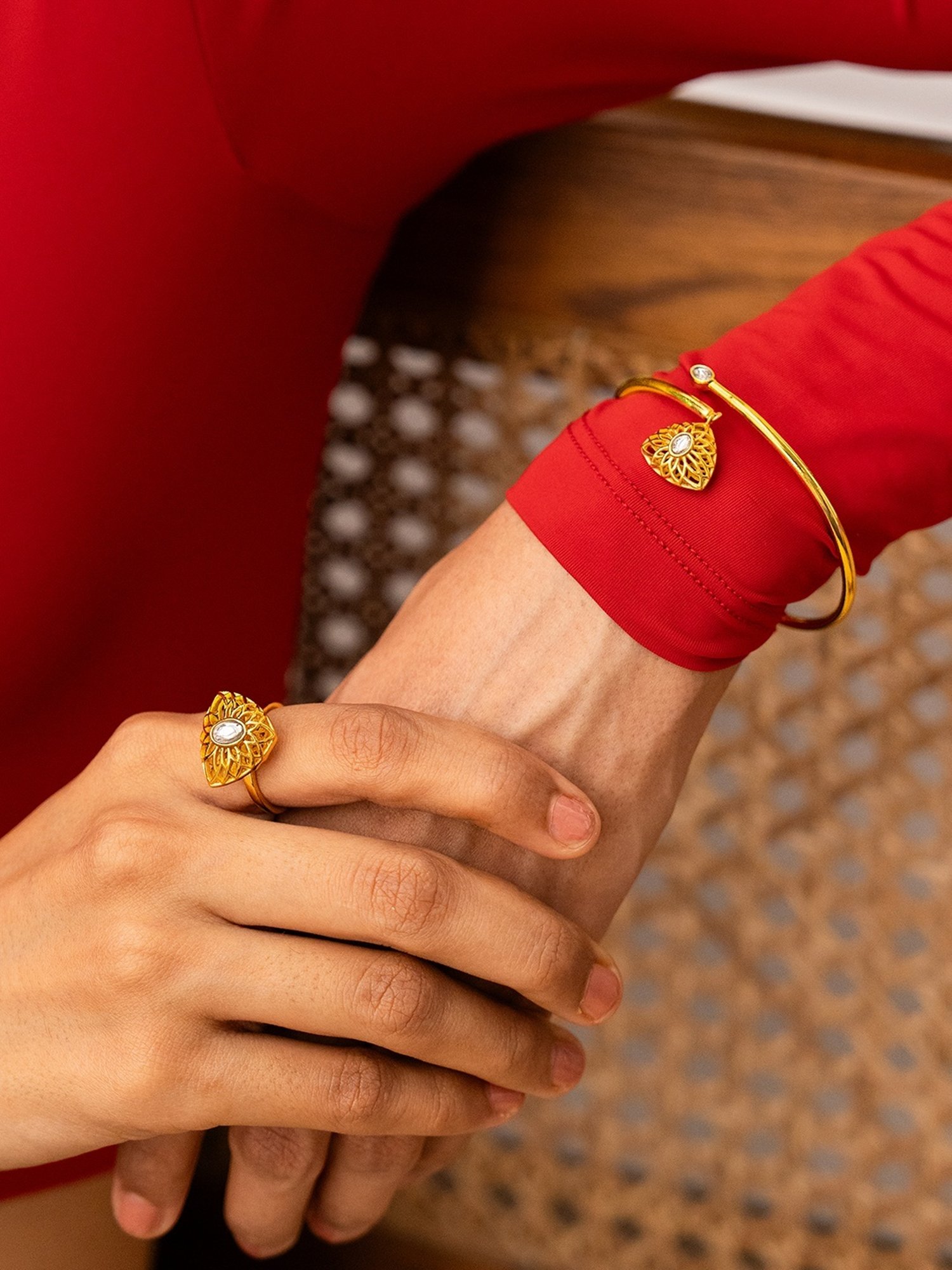 GIVA 925 Silver Pearly Bloom Ring for Women & Girls