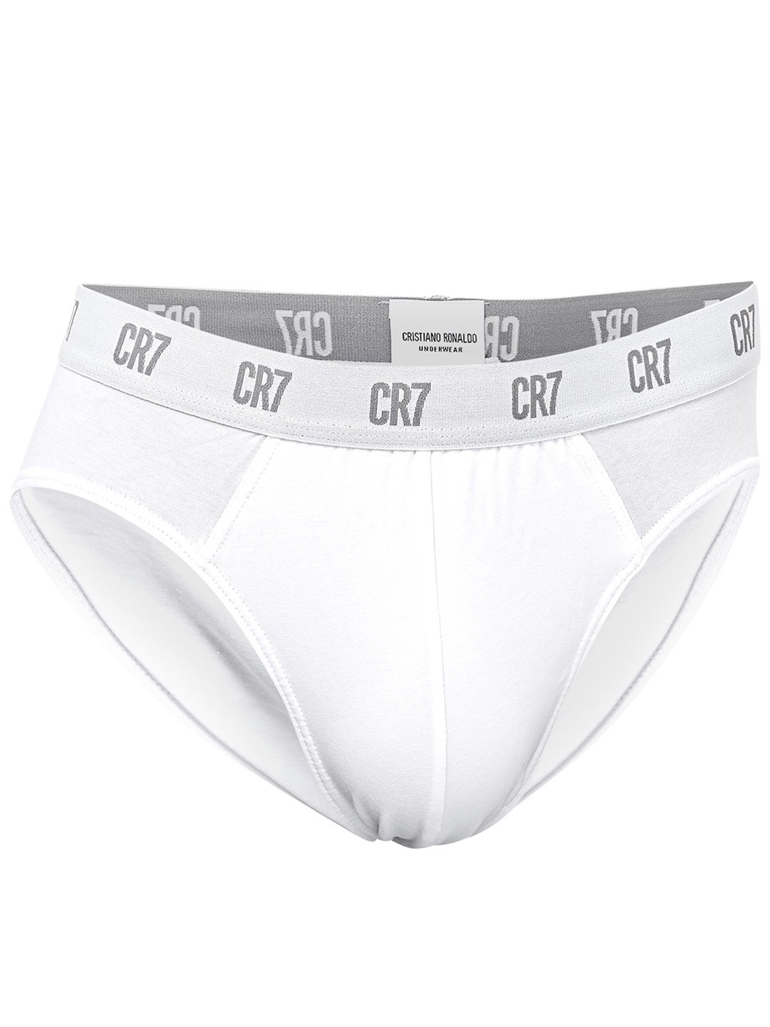 CR7 Multicolor Comfort Fit Basic Briefs - Pack of 3