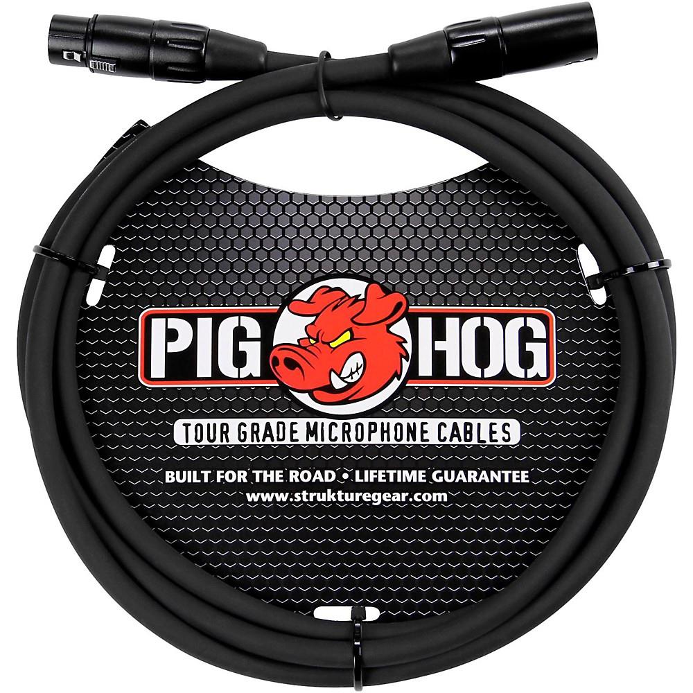 pig hog phm30 high performance 8mm xlr microphone cable, 30 feet