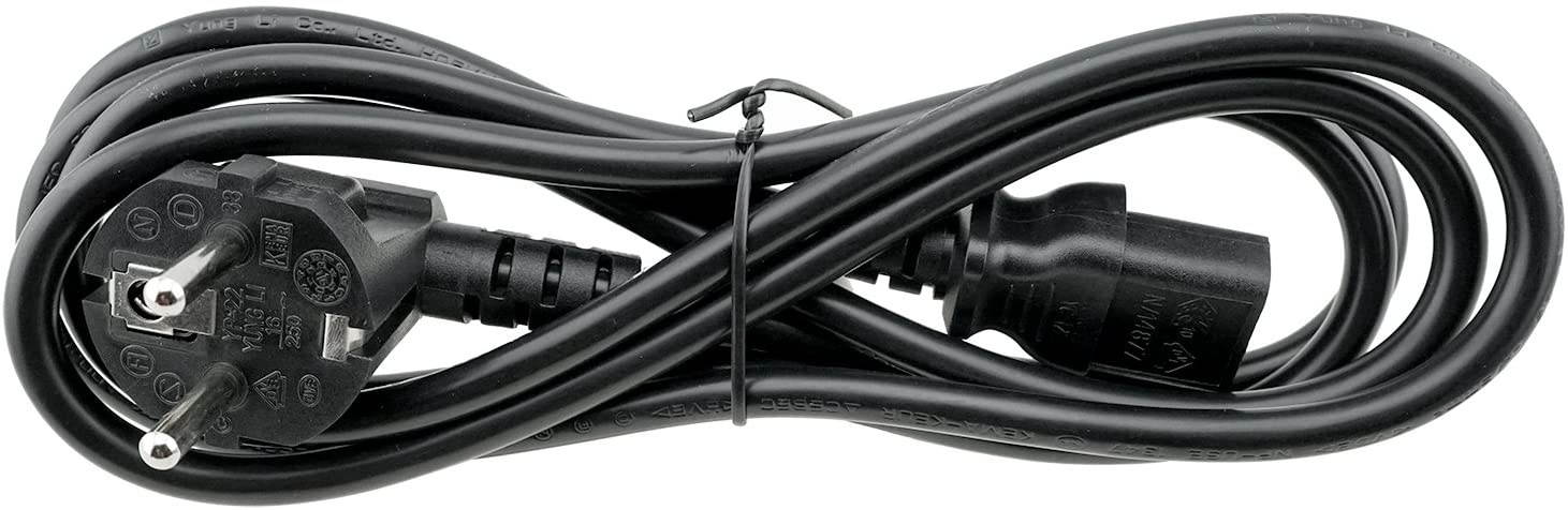 1M 16AWG Heavy Duty Power Extension Cord Power Extension Cable 3 Feet 1 Meters 3 Conductor NEMA 515P to NEMA 515R 13 Amp Power Cable ED70906