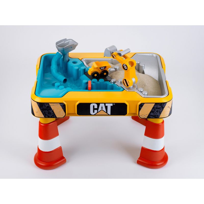 Theo Klein CAT Sand and Water Play Table , Yellow