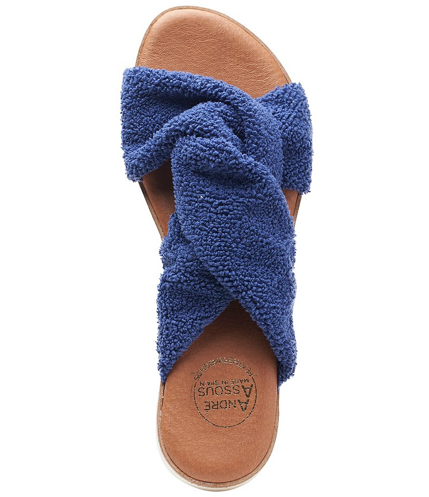 Andre Assous Tristan Featherweights&trade; Terry Cloth Slides