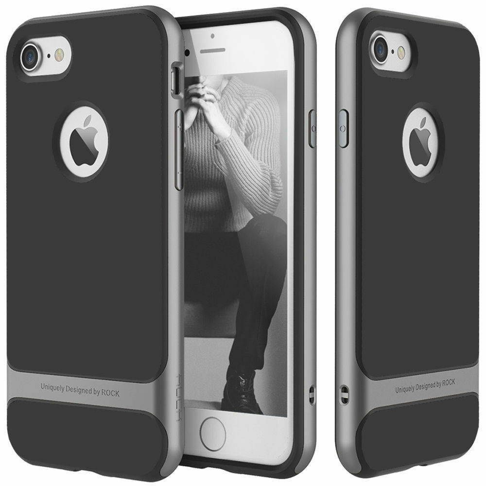 For  iPhone 6 Plus / 6S Plus Phone Case Hybrid Hard Bumper Soft Slim Cover