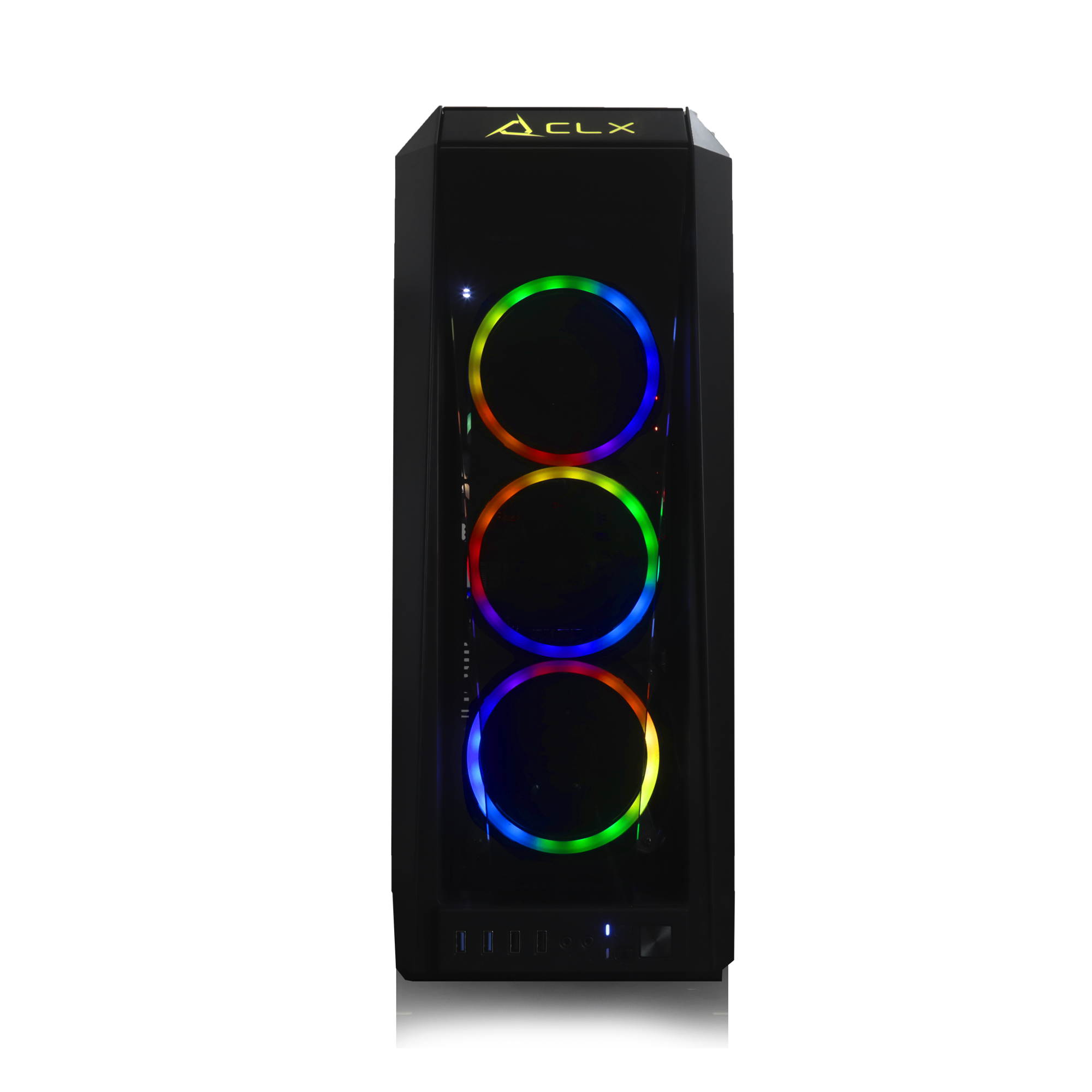 CLX SET VR-Ready Gaming Desktop - Liquid Cooled AMD Ryzen 9 5900X 3.7Ghz 12-Core Processor, 64GB DDR4 Memory, GeForce RTX 3090 24GB GDDR6X Graphics, 1TB SSD, 6TB HDD, WiFi, Windows 10 Home 64-bit