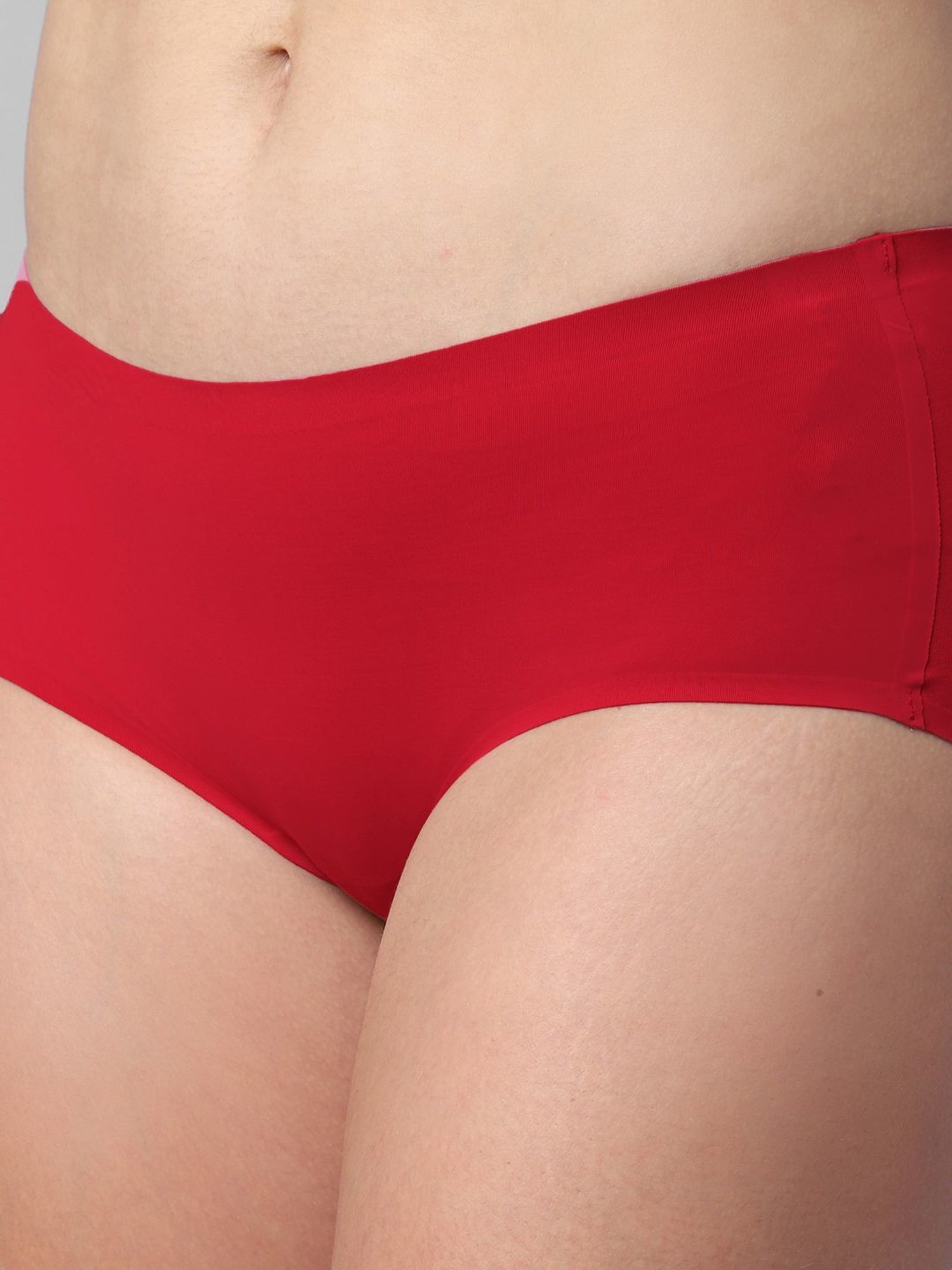 Erotissch Red Seamless Bikini Panty