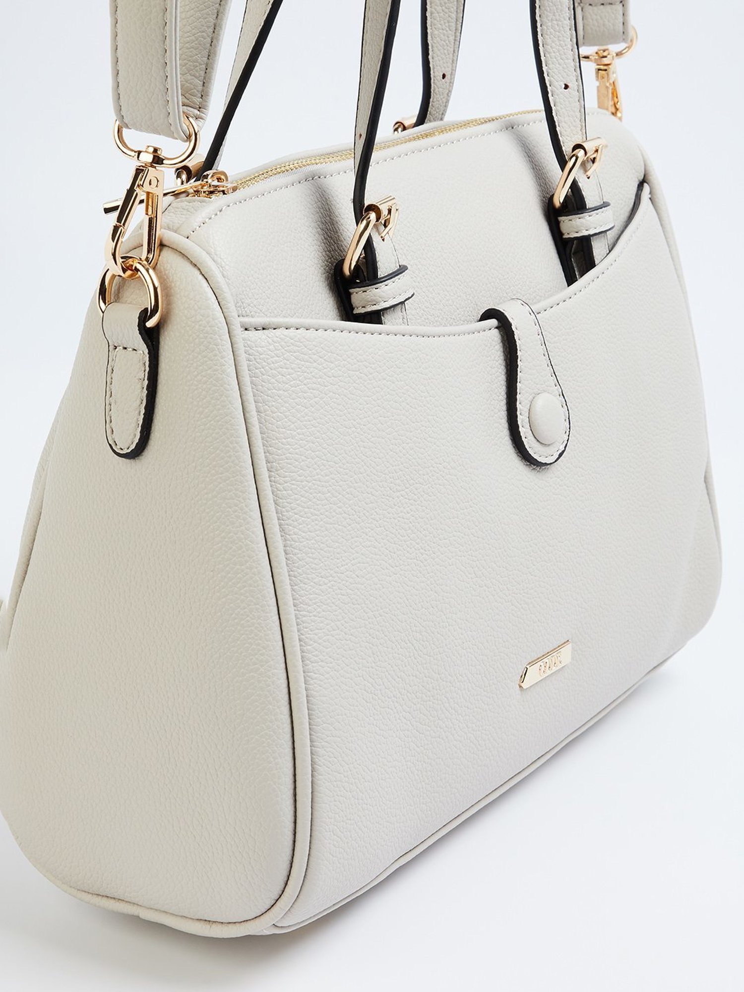 Code by Lifestyle Grey Textured Handbag