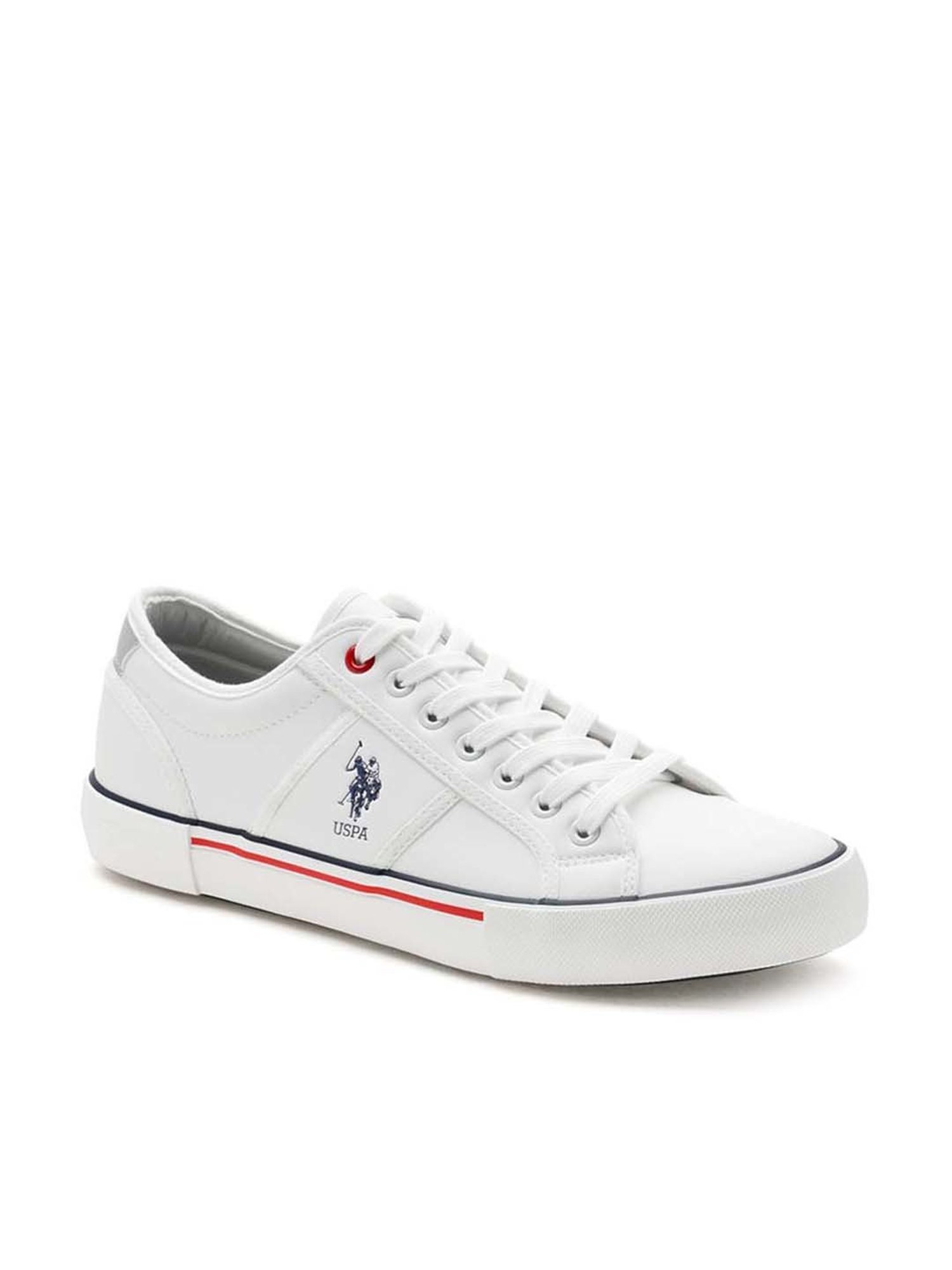 U.S. Polo Assn. Men's TESS White Casual Sneakers