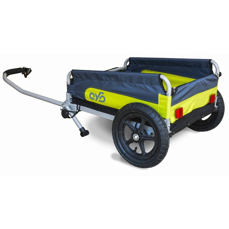 Tow Tuff TTF-2762ACBR Heavy Duty 2-in-1 Aluminum Automotive Cargo Luggage Carrier with Bike Hitch Rack