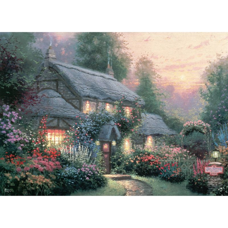 Ceaco Thomas Kinkade: Julianne's Cottage Jigsaw Puzzle - 1000pc