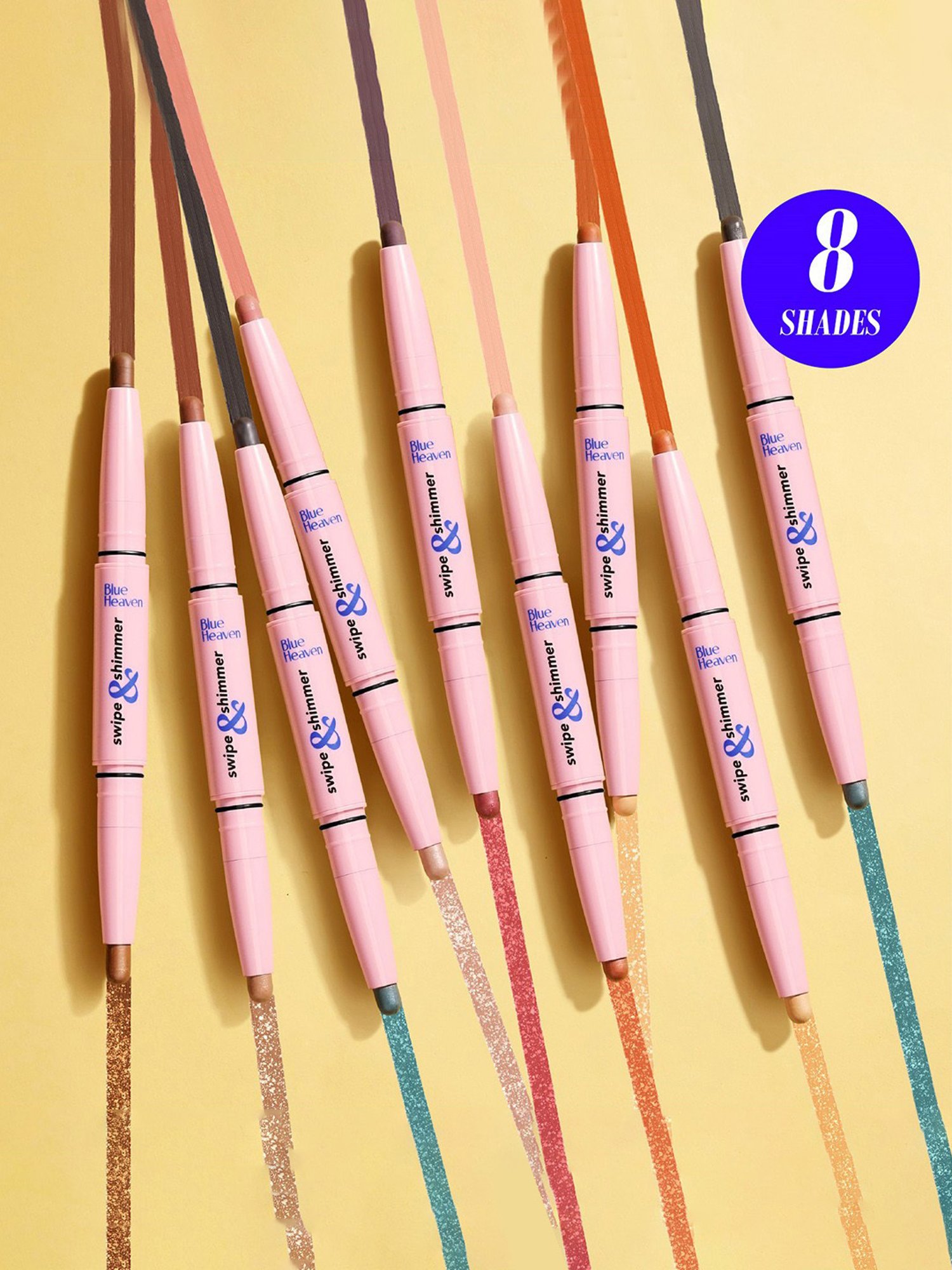 Blue Heaven Swipe & Shimmer Eyeshadow Stick Romanticism - 2.2 gm