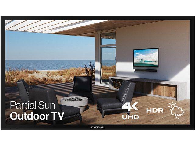 Furrion Aurora 55" Partial Sun 4K LED Outdoor TV with HDR