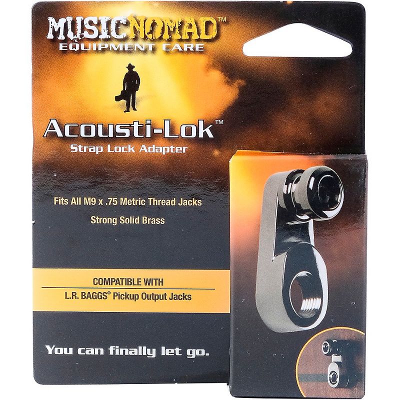 Music Nomad Acousti-Lok Strap Lock Adapter for Metric Output Jacks