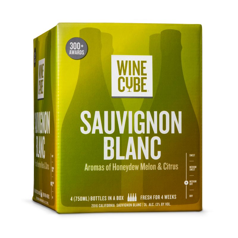 Sauvignon Blanc White Wine - 3L Box - Wine Cube™