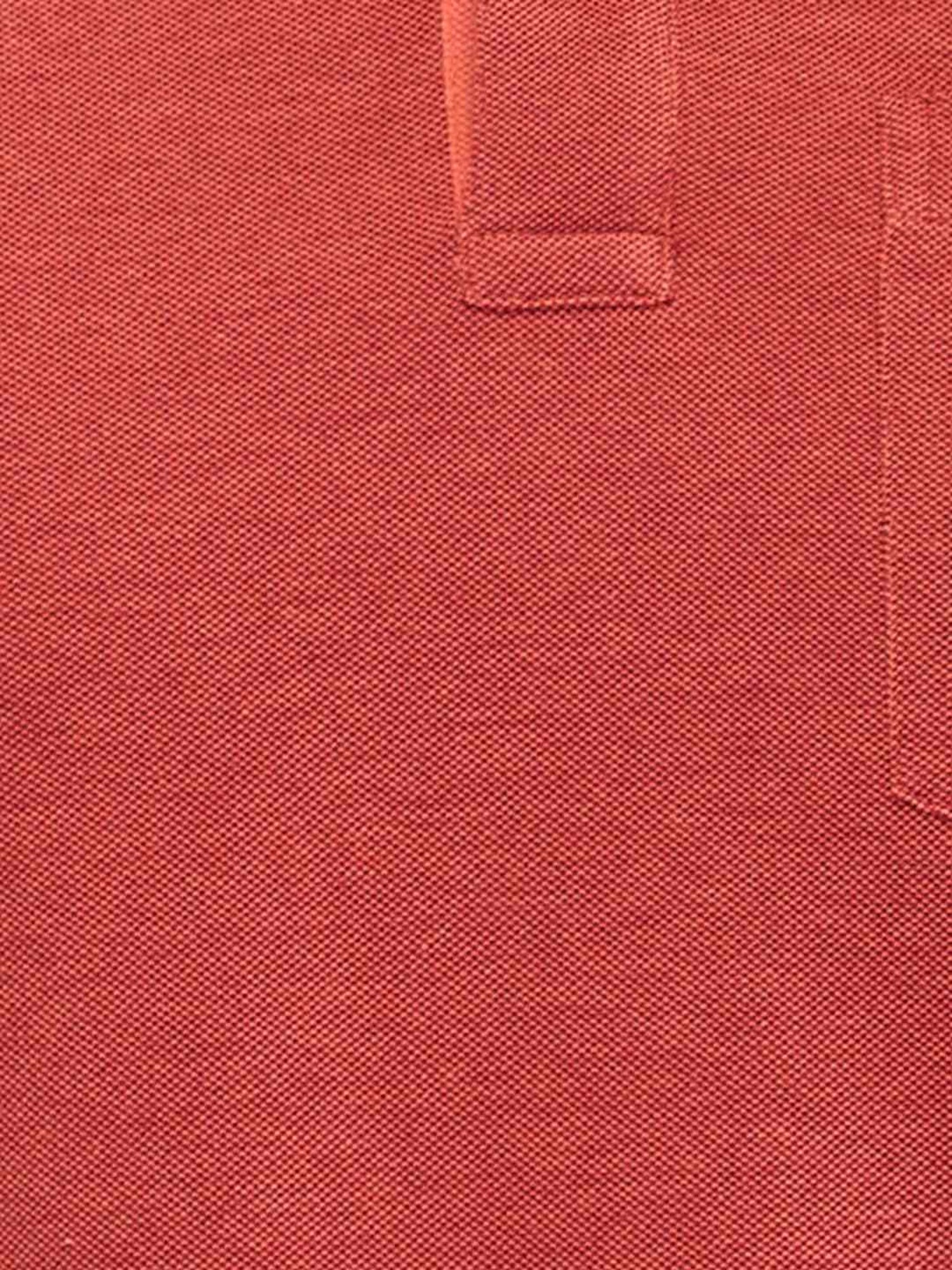 Raymond Orange Slim Fit Polo T-Shirt