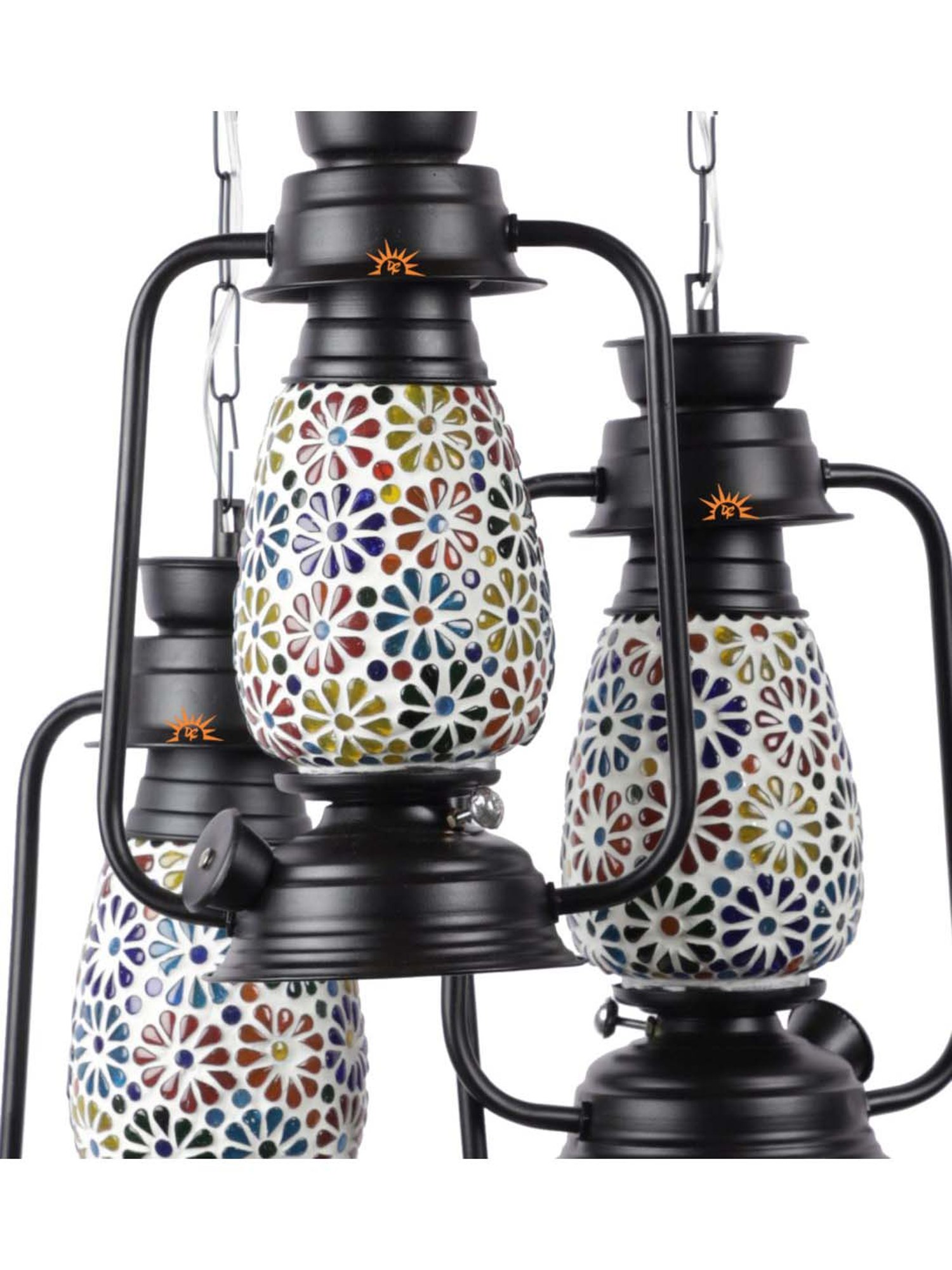 DecorativeRay Black Hanging Light - Set of 1