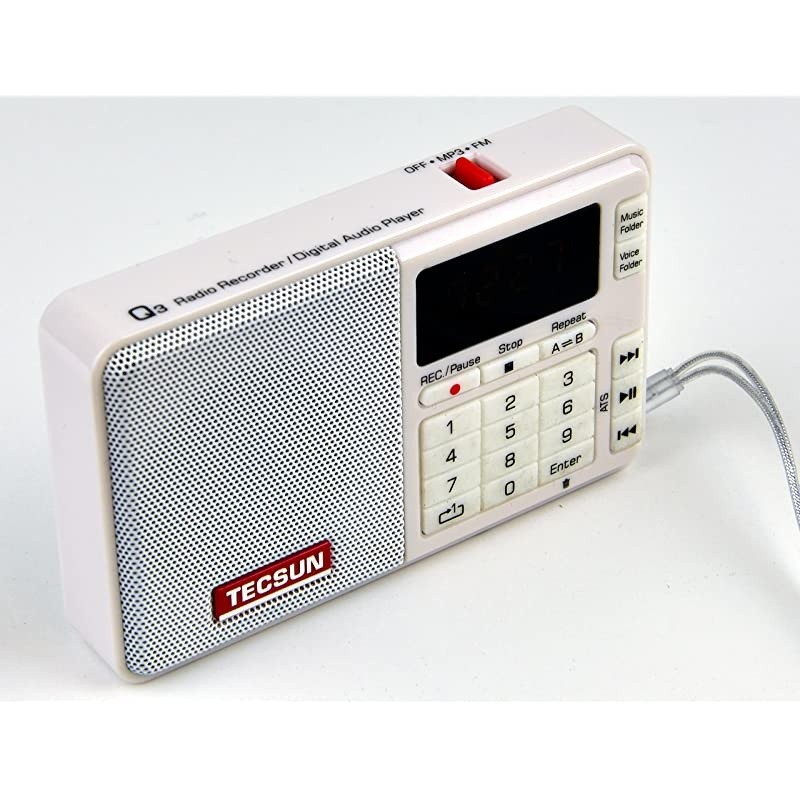 Q3 Mini Size MP3 Player, FM Radio and Voice/Radio Recorder