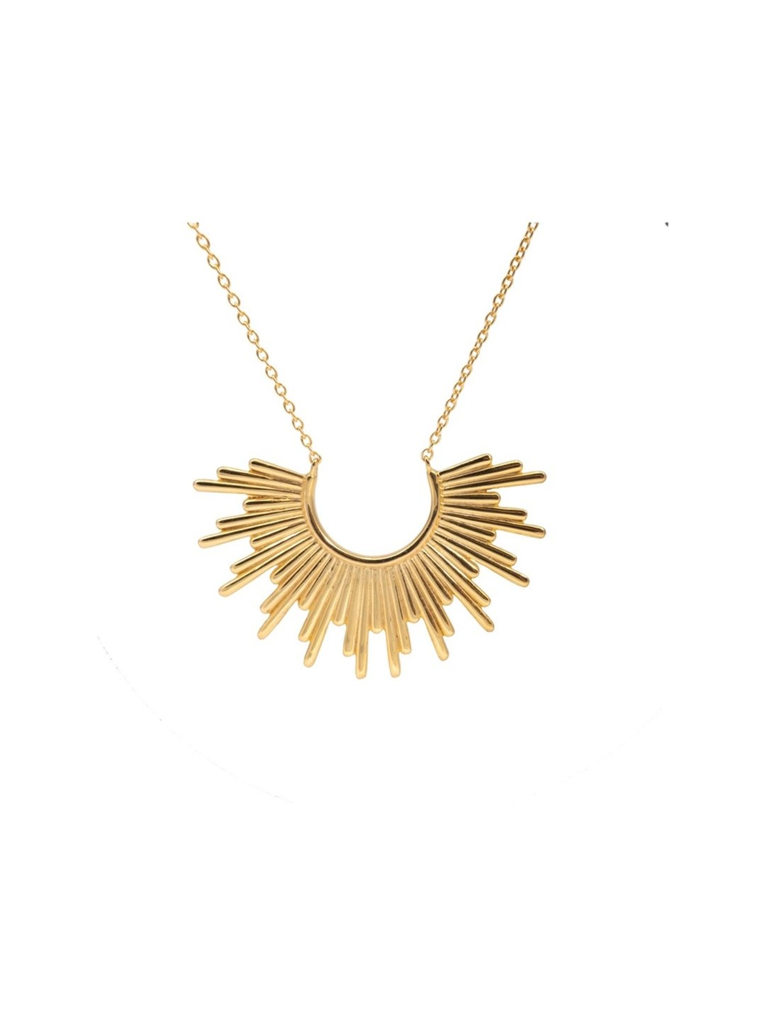 Palmonas Golden Ray Of Hope Vermeil Necklace for Women